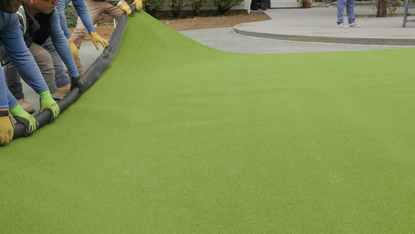 Playground safety turf installation in Ocala, FL