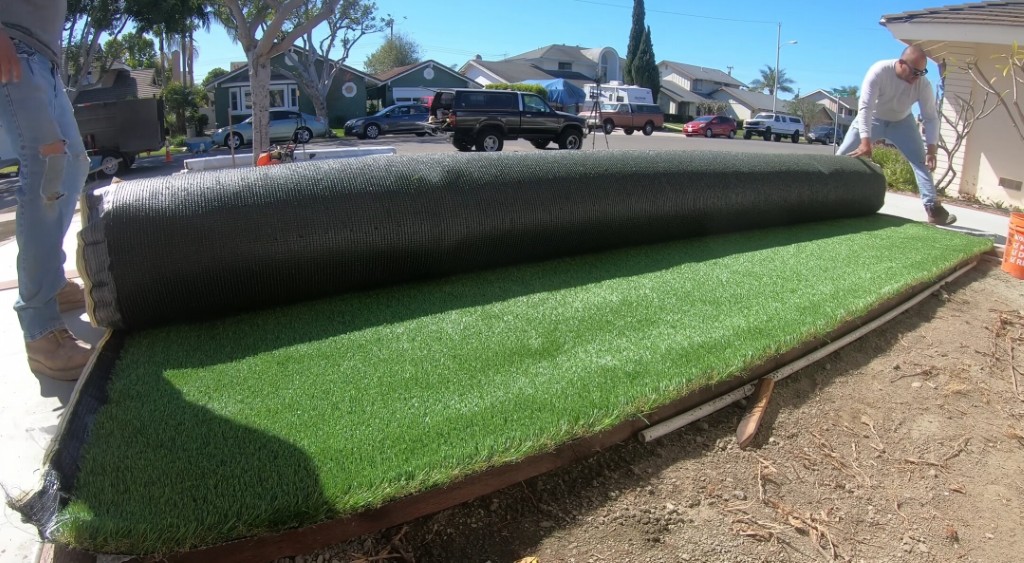 Commercial artificial grass installation in Ocala FL